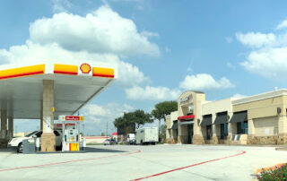 HOUSTON SHELL GAS STATION TRIES OUT TEAROFF PRODUCTS MULTILAYER PEEL-AWAY FILM
